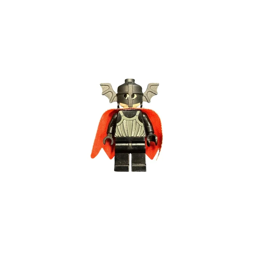 LEGO Minifigure Unisex OS Multi Good Fright Knights Basil the Bat Lord Cape